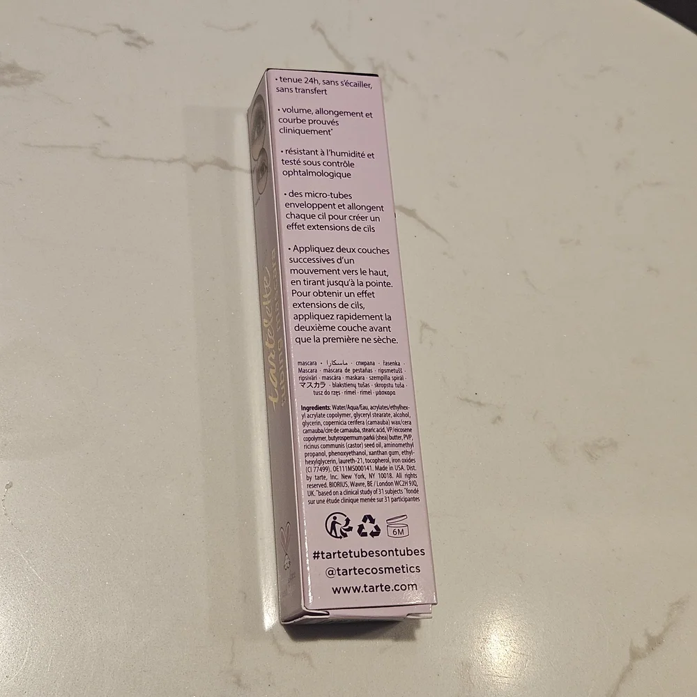 Tarte Tartelette Tubing Mascara Black - Purple Tube